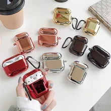 

Electroplated Mirror Earphone Case For Pro 2 1 Case Cute Hard Luxury Bling Protective Cover for 2 3 Case