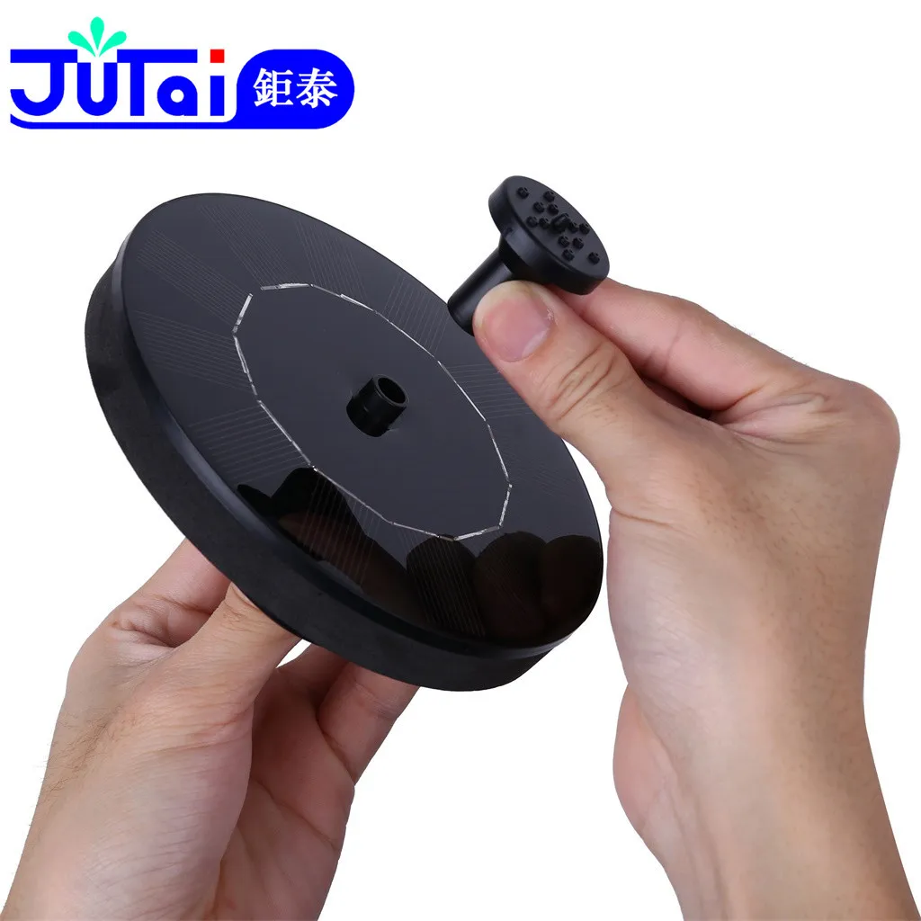 

As01a1 Solar Fountain Round Solar Floating Water Fontaine For Garden Decoration Solar Fontein Pool Pond Waterfall