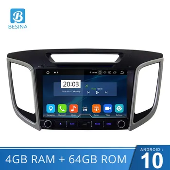 

Besina Android 10.0 Car DVD player For HYUNDAI IX25 CRETA GPS Navigation 2 Din Car Radio Multimedia WIFI Stereo 4G+64G Autoaudio
