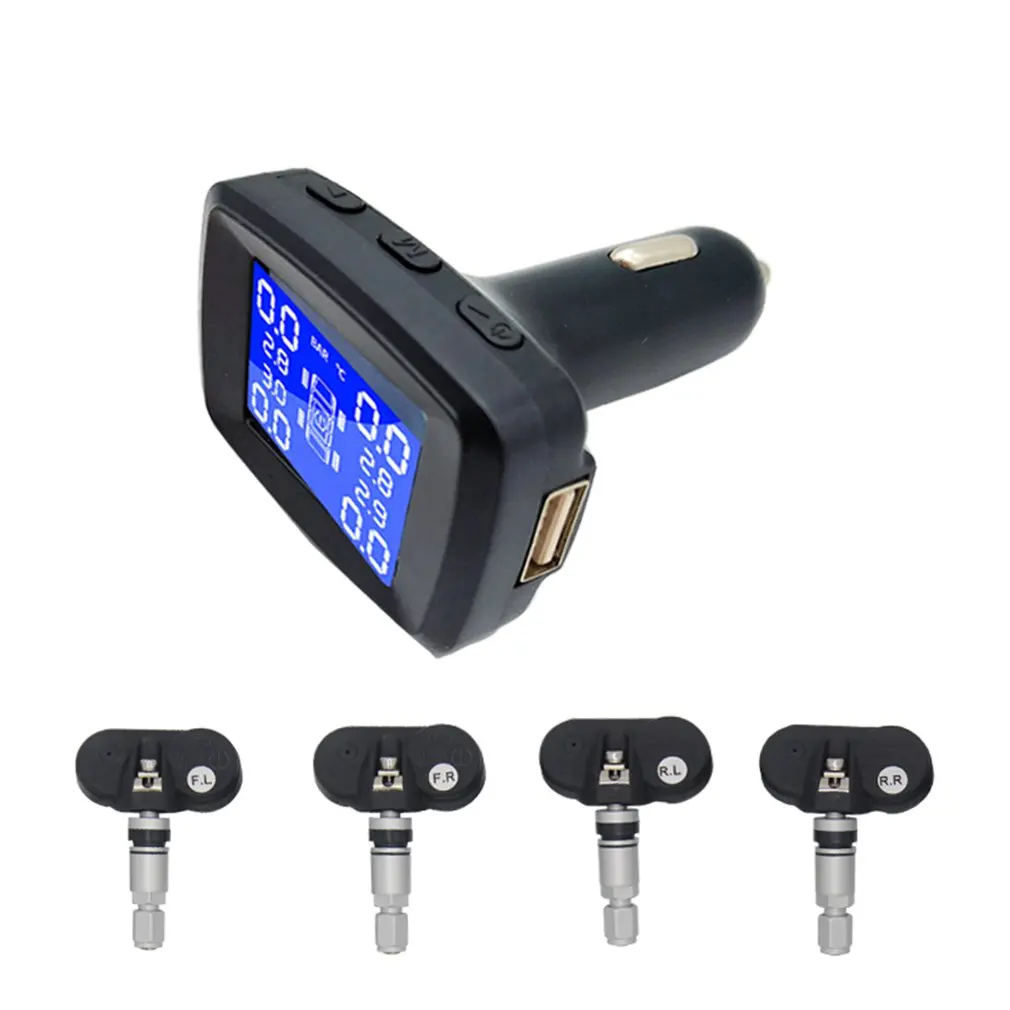 

Car Cigarette Lighter Tire Pressure Monitoring System Tpms Tire Pressure Sensing System Tire Pressure Monitoring External