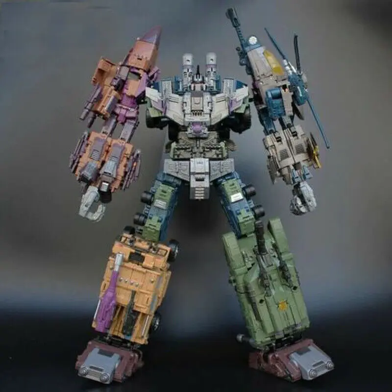 5 in 1 Transformation Bruticus Warbotron Decepticons KO Oversized Toys Figure WB
