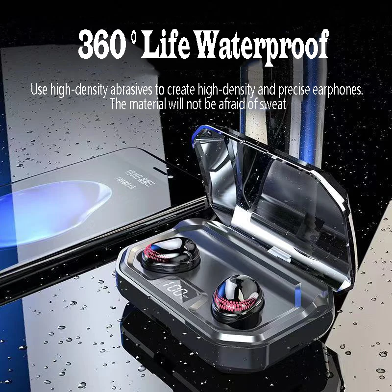 

Wireless Bluetooth Earphones HFI Sound Quality Mini Earbuds Headsets Touch Contro Sport Headset for IPhone Xiaomi Huawei