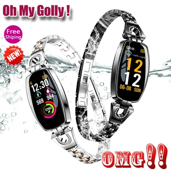 

H&A H8 Fitness Bracelet Sport Smart Watch 2019 Waterproof Heart Rate Monitoring Bluetooth For iOS Android Smartwatch Women Gift