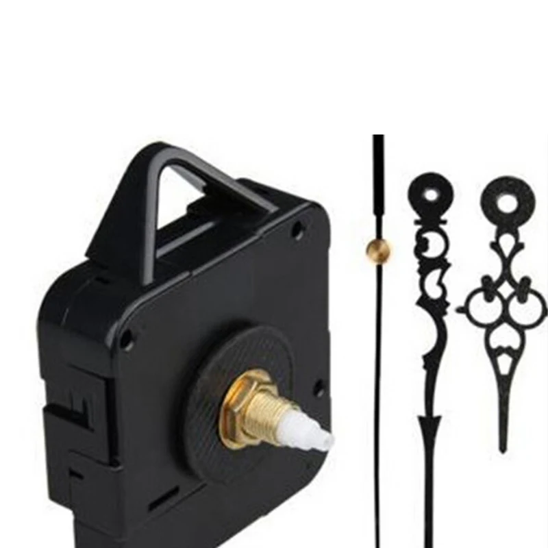 

1 Set wall DIY Quartz Clock Movement Mechanism Black Repair Tool Parts Kit DIY Set With Hook Drop Shipping