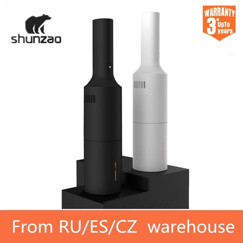 Беспроводной ручной пылесос XIAOMI MIJIA SHUNZAO портативный автомобильный с USB-зарядкой