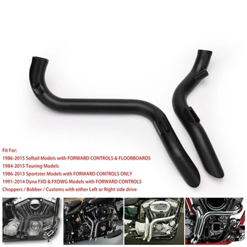 

Motorcycle 2" Stainless Steel Drag Exhaust Pipes For Harley Softail Touring Sportster 883 1200 Dyna Choppers Bobber Customs