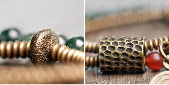 Small-Beads-Two-Row-Moss-Stone-Strand-Bracelet-Green-Ocean-Grass-Hand-Beaten-Copper-Charm-Jewelry-Money-Amulet-For-Women-Girls (7)