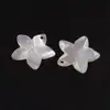 10pcs Natural Flower White Flower Shell Mother of Pearl Shell Pendants Charms for Jewelry Making Decor 18.5x19x2mm Hole: 1.5mm 2