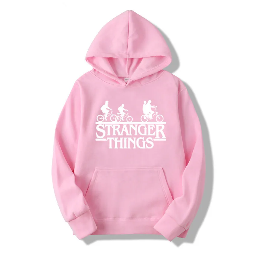 Мужская/Женская толстовка Stranger Things теплая в стиле хип хоп с забавным принтом и