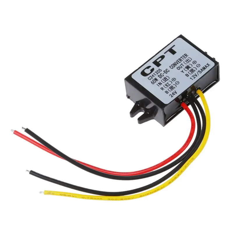 

Promotion! TS-2412015S DC transformer converter 24V to DC12V New
