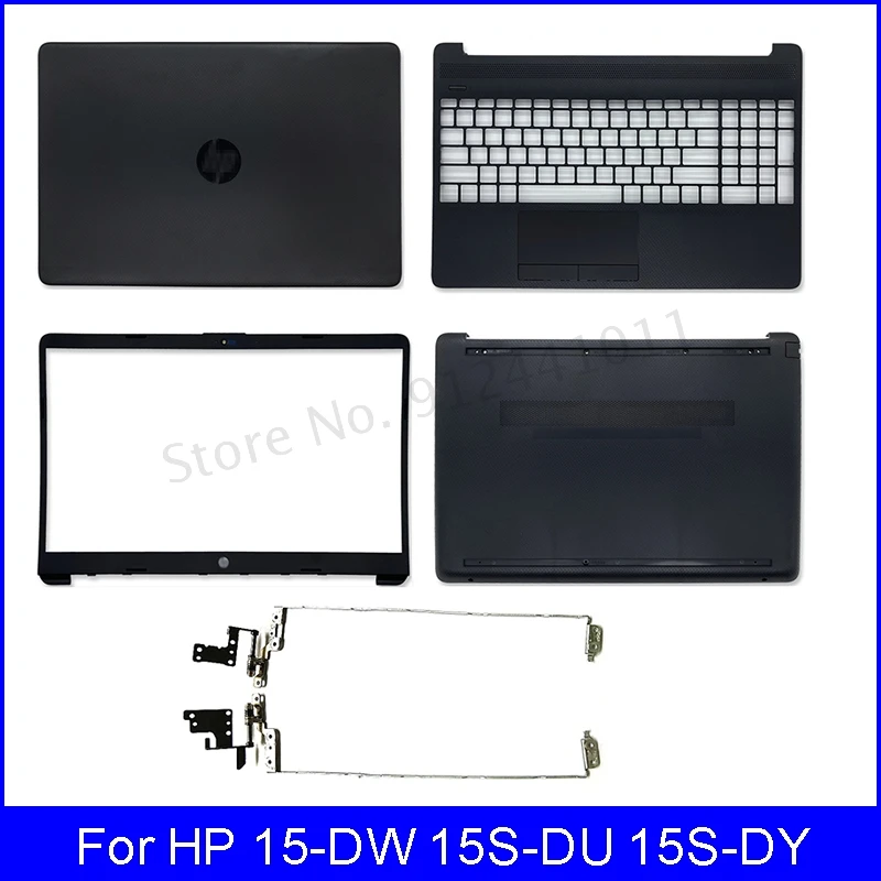 Новая задняя крышка ЖК-дисплея для ноутбука HP 15-DW 15S-DU 15S-DY Series передняя панель Упор