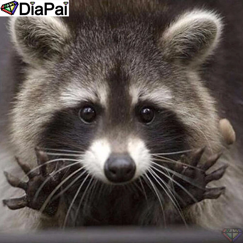 Алмазная вышивка DIAPAI алмазная 5D Animal anobit ручная работа подарок для вышивки