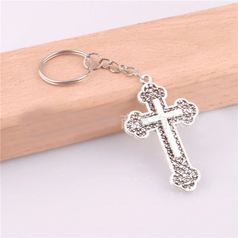 

Vintage Fashion Key Ring Cross Ancient Egypt Egypt Pharaoh Yoga Cobra Ancient Silver Alloy Key Ring Diy Small Jewelry Fashion Ke