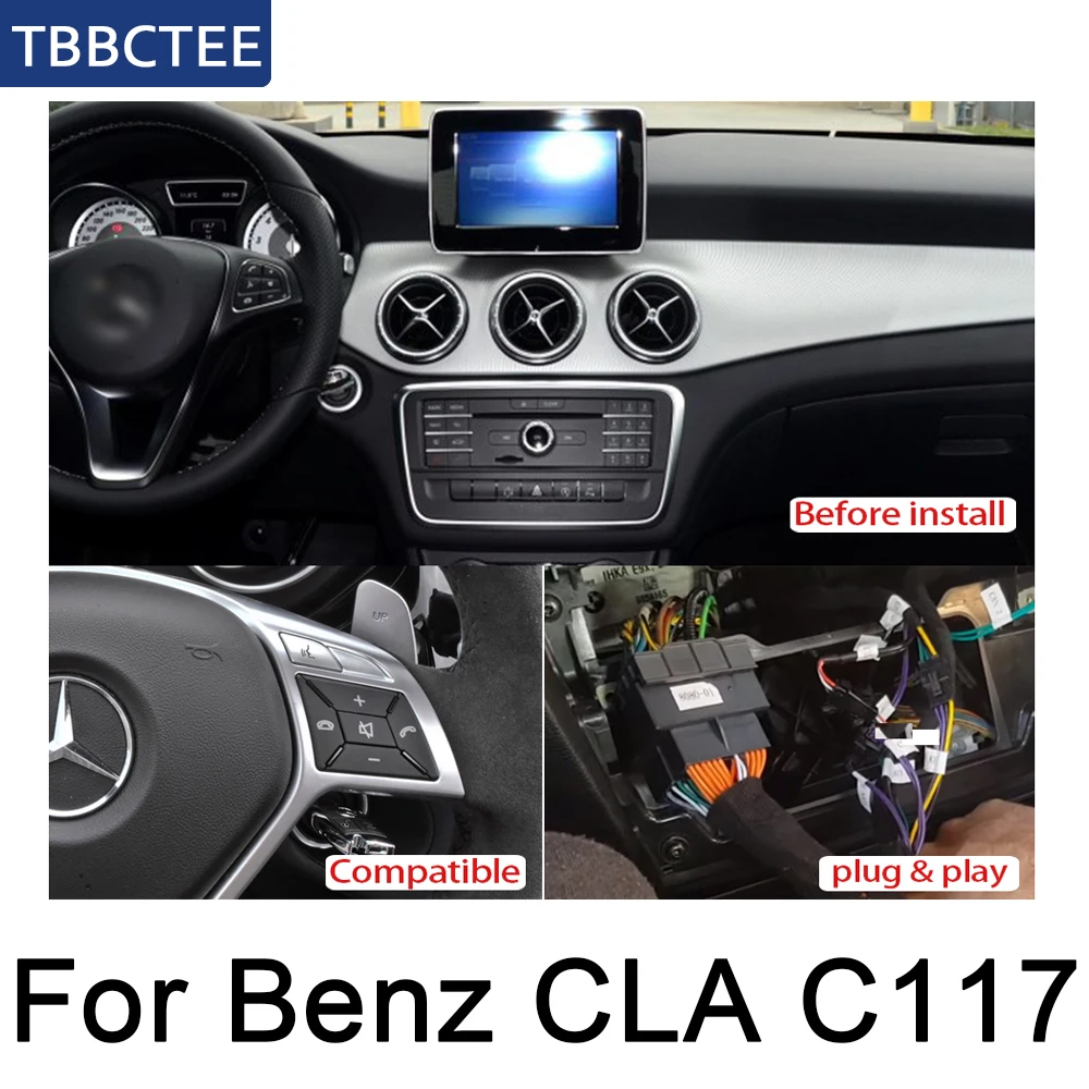 Для Mercedes Benz CLA Class C117 2013~ NTG автомобильный Android радио gps мультимедийный плеер стерео HD экран навигация Navi медиа