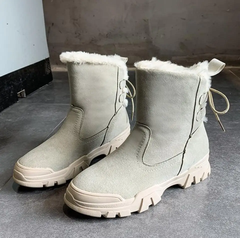 Botas mujer invierno; коллекция года; женская кожаная обувь; зимние теплые ботинки; женские повседневные весенние ботильоны; chaussures