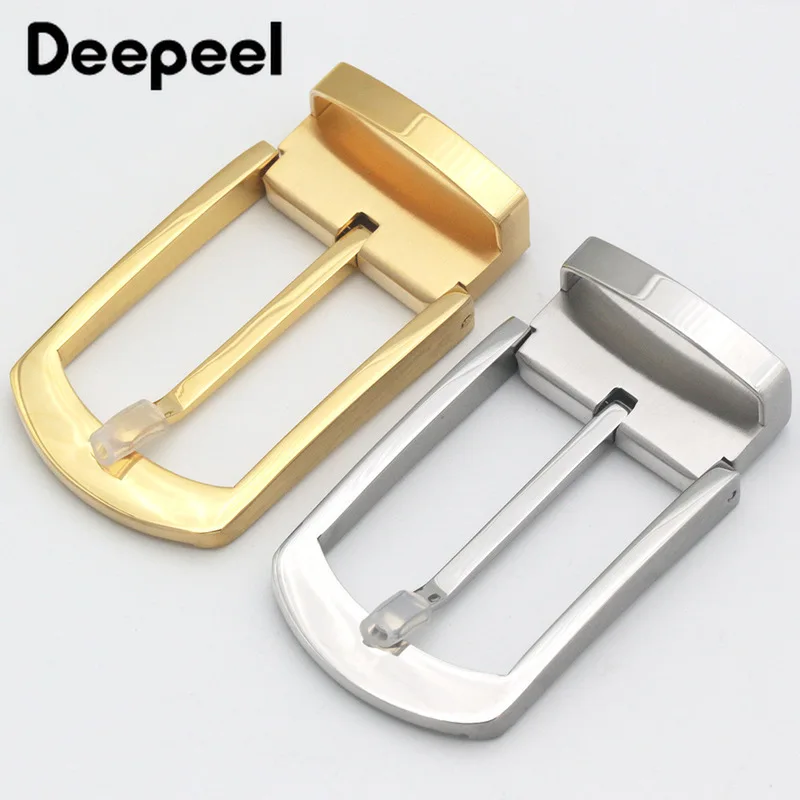 Мужская пряжка для ремня Deepeel1pc35/39 мм из нержавеющей стали ручной полировки