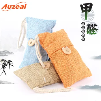 

Car Korean Style Bamboo Charcoal Package Air Purification Household Car Wardrobe Hanging Creative Dehumidification Moisture-Proo