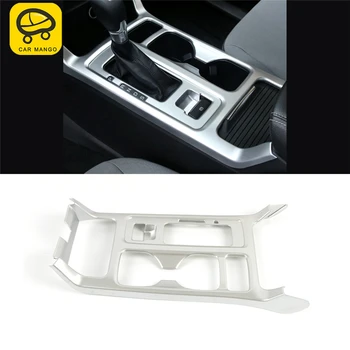 

CAR MANGO Central Control Cup Holder Frame Cover Trim Frame Sticker Interior Accessories for Ford KUGA Escape 2017 2018