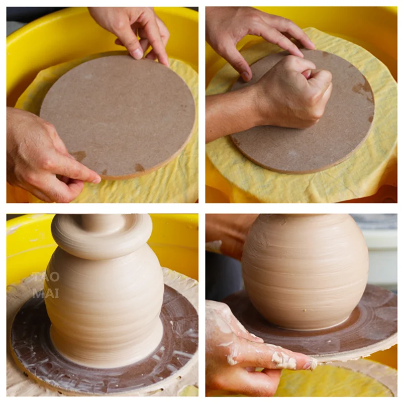 Pottery Wheel Bat Drying Fiberboard 12-35CM Pottery Drying Board DIY Clay  Tool Ceramic Sculpture Balanced