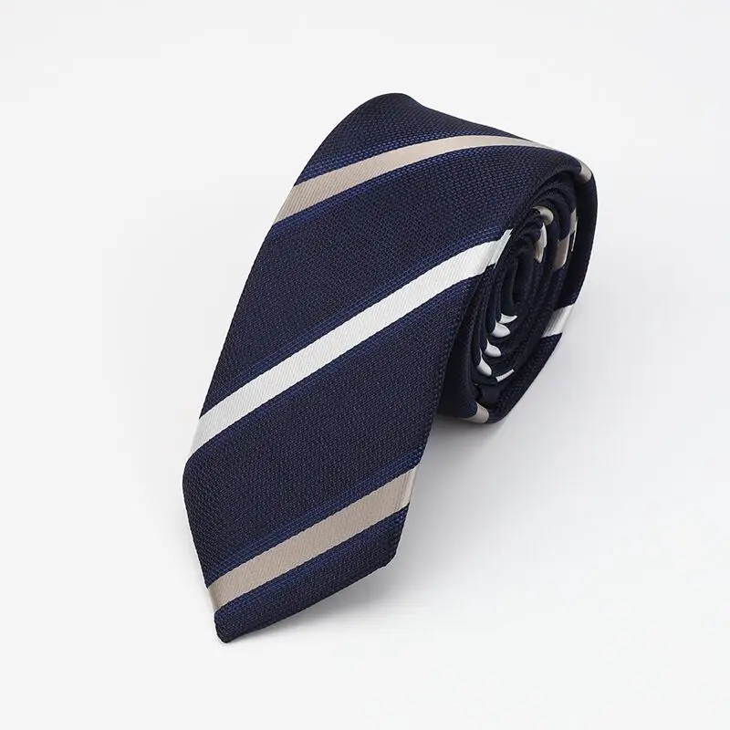 Подарок 6 см обтягивающий галстук формальное платье мужские галстуки Свадебный жаккардовый новогодние Галстуки Галстук черные мужские галстуки - Цвет: 26