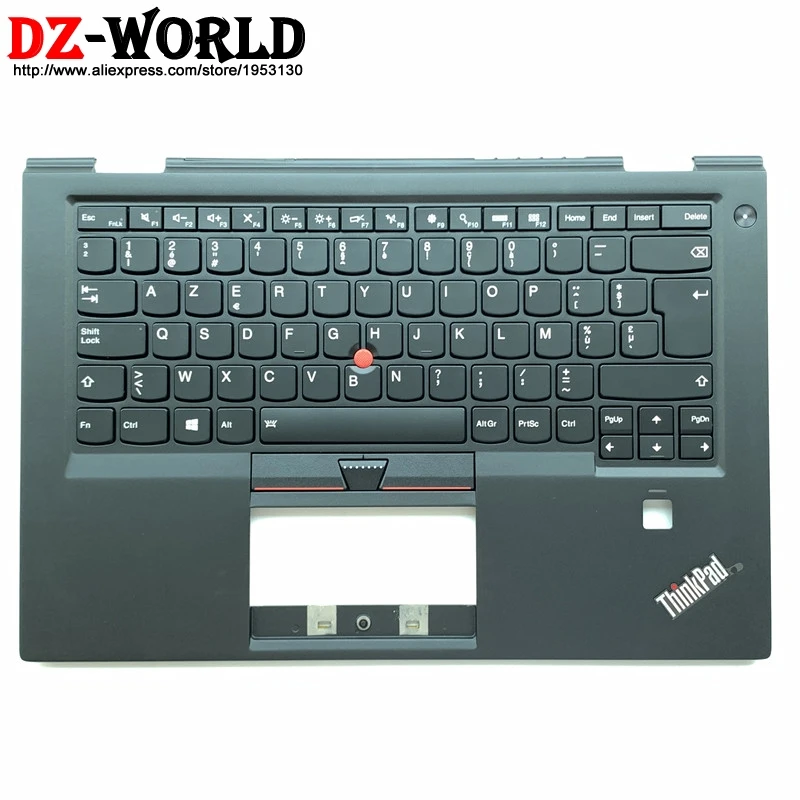 Новая C-Крышка для рук верхний корпус с подсветкой клавиатуры BE Бельгия Lenovo Thinkpad X1