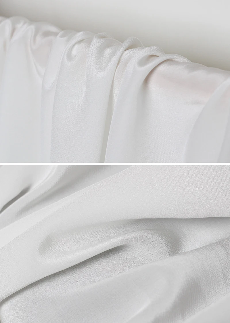 50 см* 135 см тутового мягкого шелка ткань свадебное платье ткань шелк хлопок креп de chine 18momme