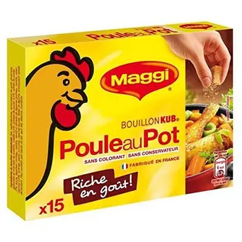

Maggi - bouillon poule au pot 15 tablettes - 150g