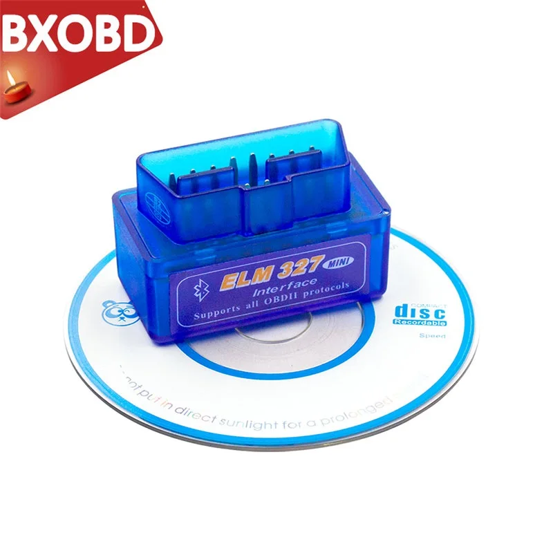 BT V2.1 ELM327 мини bluetooth-адаптер OBD2 сканер Bluetooth для Android Крутящий момент/PC |