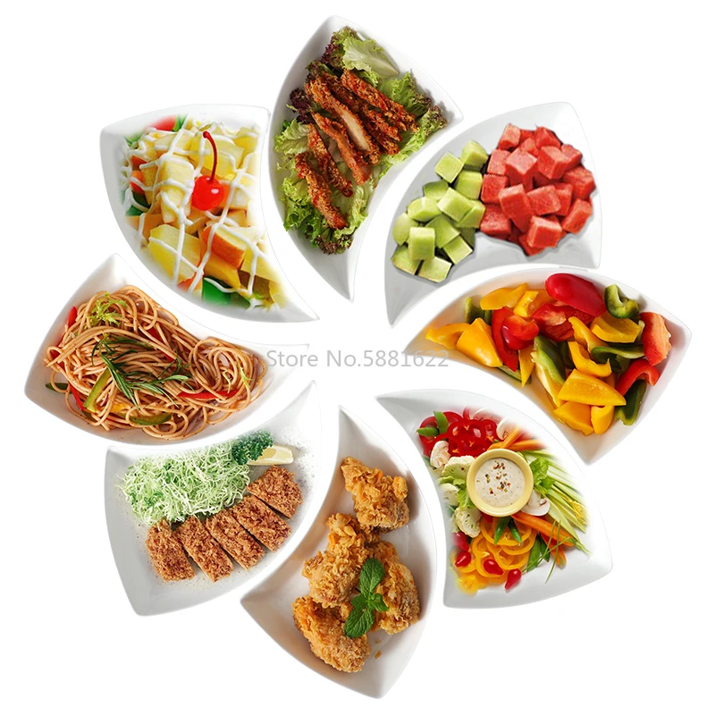 أطباق السيراميك المنزلية الإبداعية