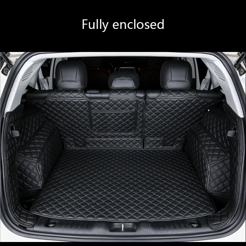

Custom leather Car Trunk Mats For Porsche Macan 2014-2018 Panamera 2010-2016 Cayenne 2006-2020 Rear Trunk Floor Mat Tray Carpet