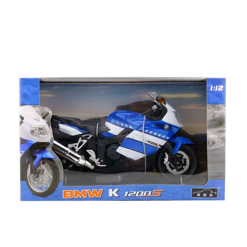 Automaxx/масштаб 1:12/моделирующая модель мотоцикла/K1200S/деликатные детские игрушки