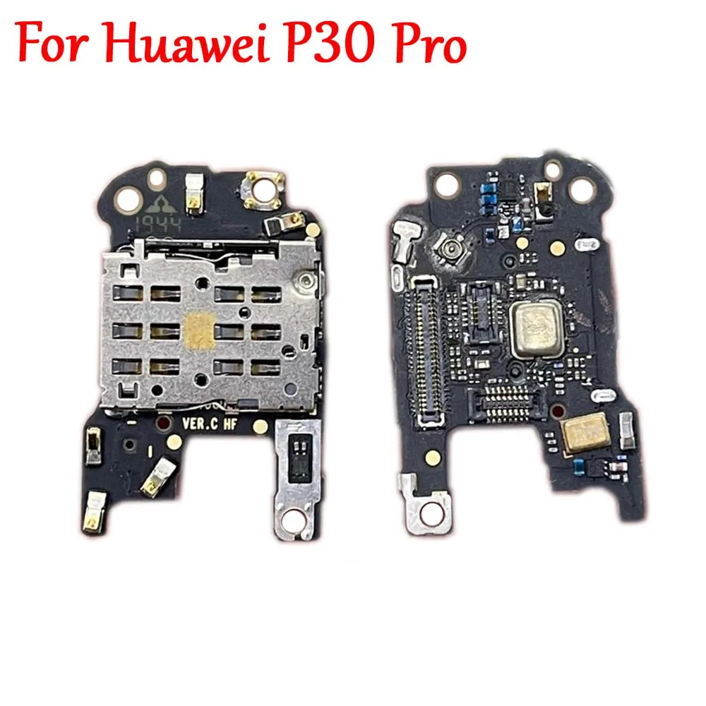 Оригинал для Huawei P30 Pro Φ Полная работа разъем чтения SIM-карт плата протестирована с
