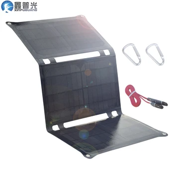 

21w solar panel flexibel folable ETFE outdoor home kits portable 20w battery charger 5V usb 1A 2A 3A Tablet phone camping hiking