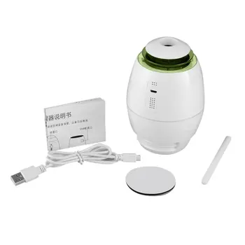 

200ml Ultrasonic Cool Mist Humidifier Mini USB Air Humidifier Aroma Diffuser Essential Oil Diffuser With LED Night Light