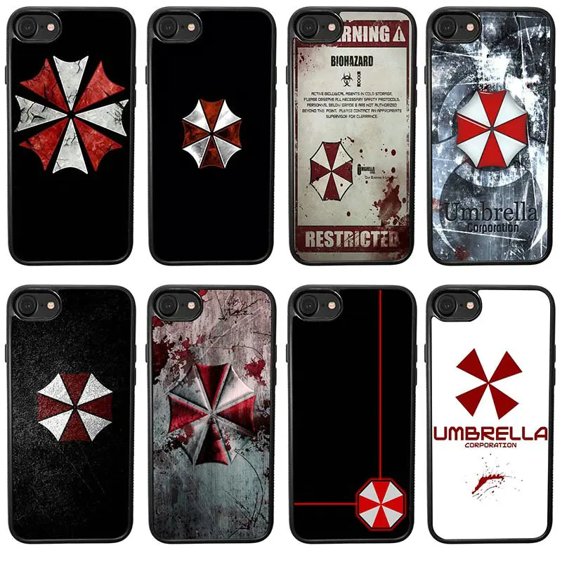 

Mobile Phone Cases Hard Plastic Cover for iphone 4 4S 5 5S SE 6 6S 7 8 Plus Cases Hot Umbrella Corporation Theme Resident Evil