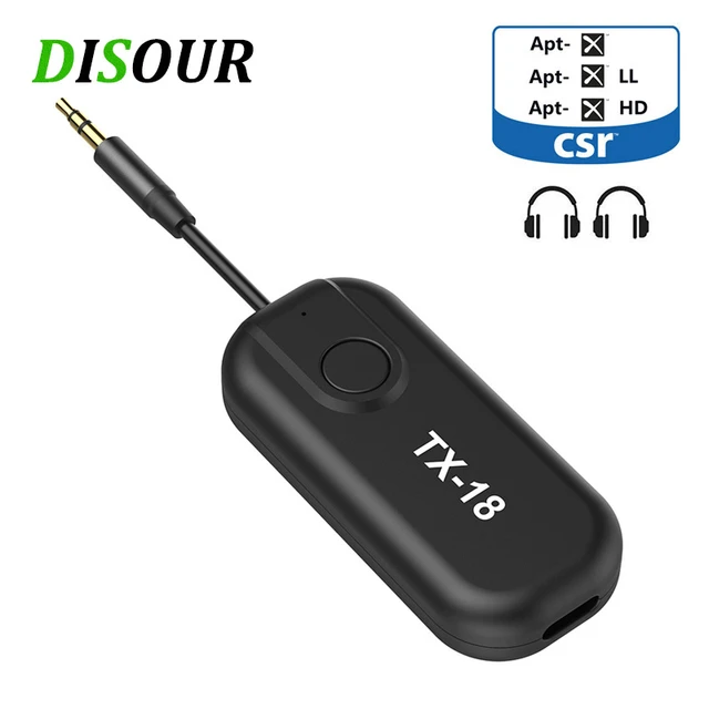 Hagibis Bluetooth 5.0 Récepteur Transmetteur avec Avion Vol Audio