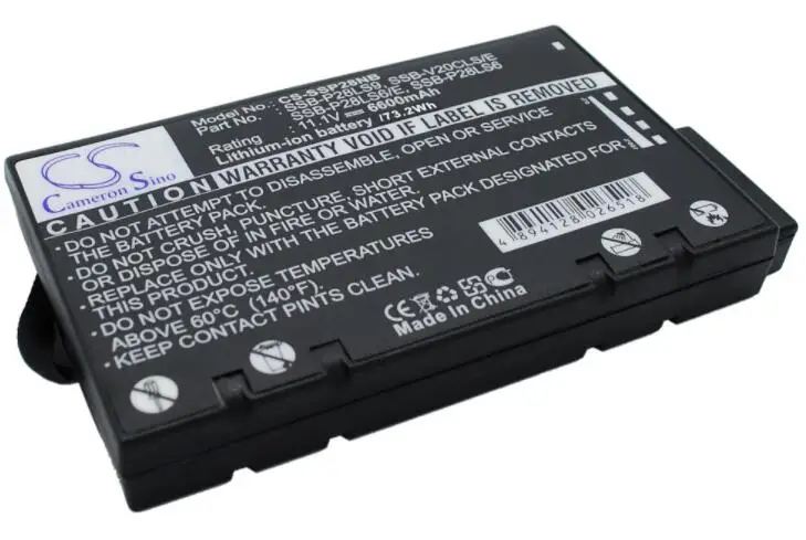 Cameron sino 6600 мАч батарея для SAMSUNG P28 cXVM 340 XTM 1500c II 1600 XVC 715 725 V20 2400 V25 SSB-P28LS6/E | Электроника