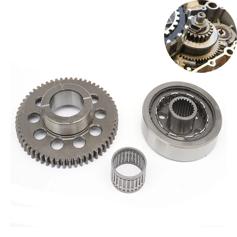 Motorcycle Engine Overrunning Clutch Gear Bearing Beads For ZONGSHEN-Motor Racing NC250 ZS177MM 250cc 4 Stroke KAYO K6 T6 BSE mini motorcycle clutch