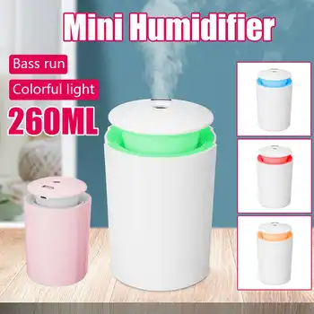 

Mini Air Humidifier For Home USB Bottle Aroma Diffuser LED Backlight For Office Mist Maker Refresher Humidification Gift