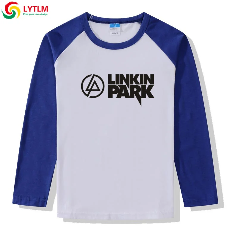 LYTLM/футболка детская футболка с длинными рукавами для девочек, Linkin Park топы для девочек, зима, футболки для мальчиков roupa infantil Menina