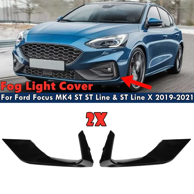 For Ford Focus MK4 ST-Line Hatchback 2018-2023 Maxton Style Car Rear Roof  Spoiler Extensions Flaps Wing Body Kits Tuning - AliExpress