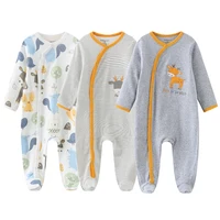 Newborn Baby winter clothes 2/3pcs baby boys girls rompers long Sleeve clothing roupas infantis menino Overalls Costumes 6