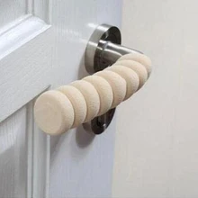 Противоскользящие дверные ручки, чехлы, обложка на спирали, защитная дверная ручка, защитный рукав для детей