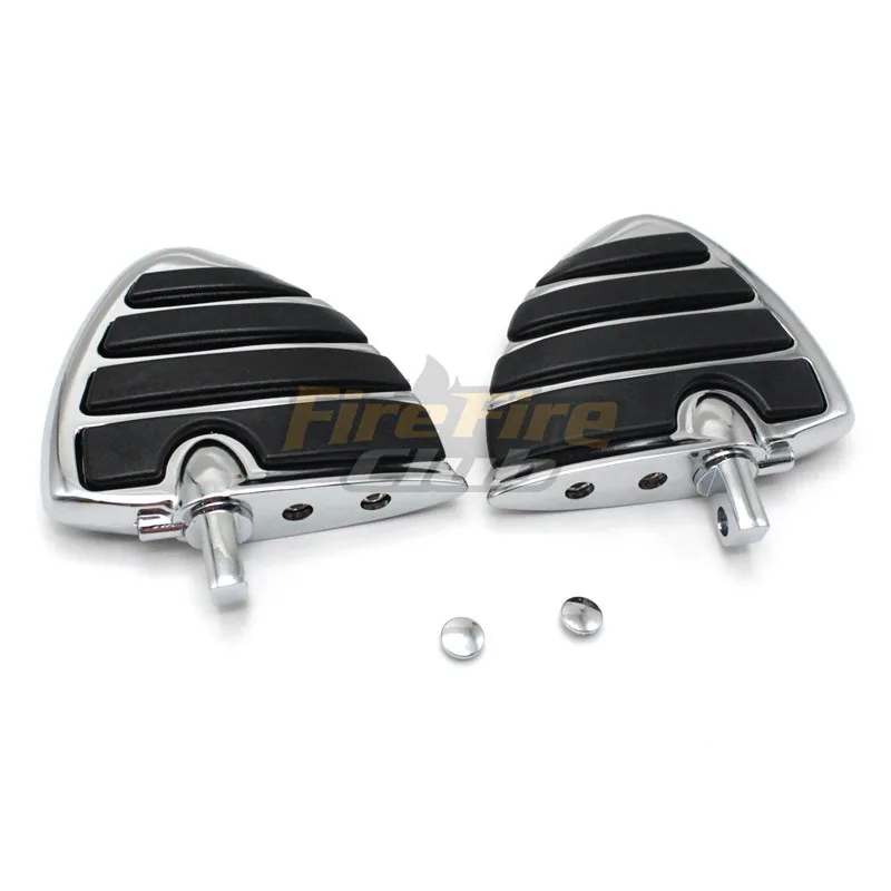 Хромированные подножки для ног для Harley FLH Touring Electra Street Glide Road King FLST Softail Fatboy