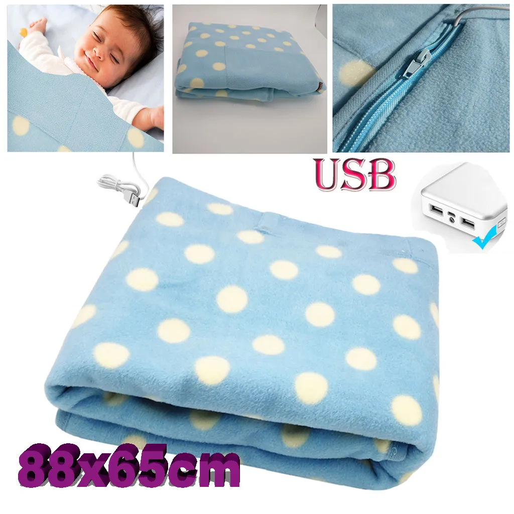 

Portable 5V USB Electric Heated Car Office Use Winter Warm Blanket Cover Heater Warm Blanket Cover Heater Electric Heating#30