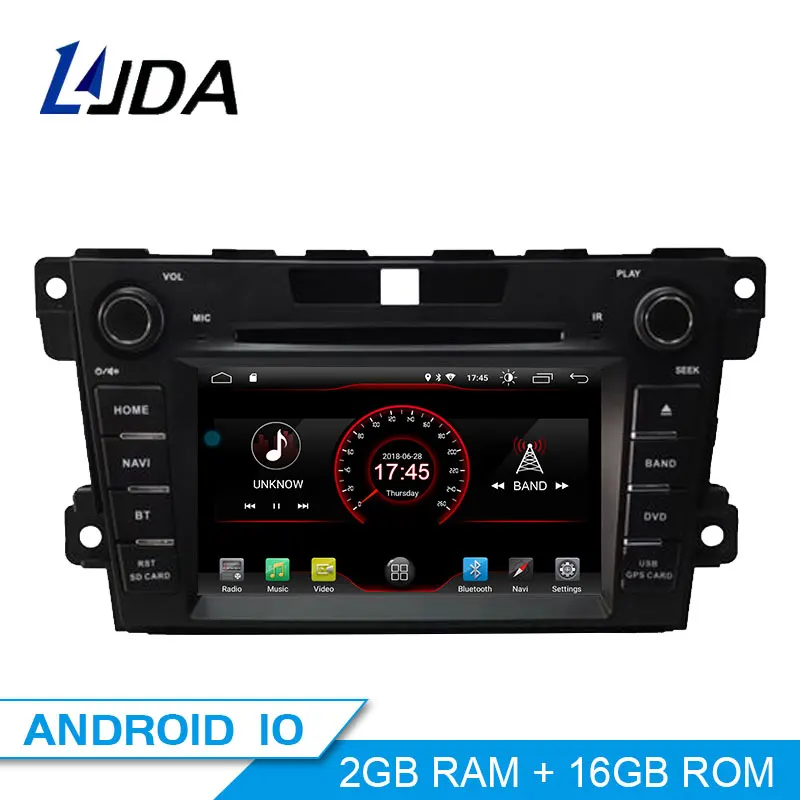 #*Cheap LJDA 2 Din Anrdroid 10 Car DVD Player For Mazda CX7 CX 7 CX 7 2008 2015 WIFI GPS Navigation Car Radio Multimedia Stereo 2GB RDS