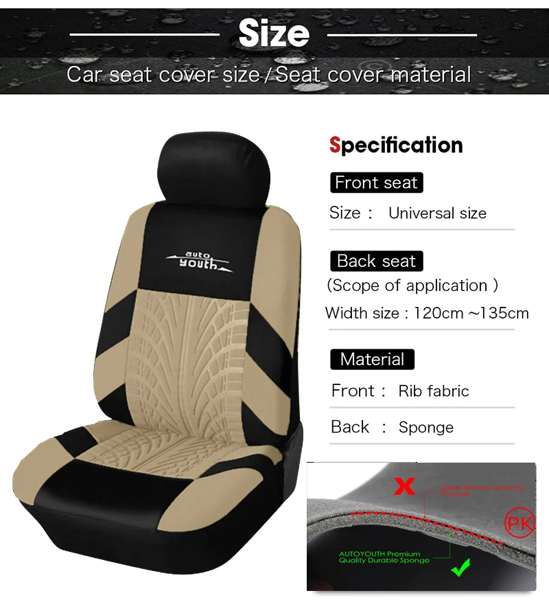 Car Seat Covers (Double Front Seats and 2+1 Seats) For Fiat Toro For Jeep Compass Truck SUV Fashion Style car seat covers car seat protective cover