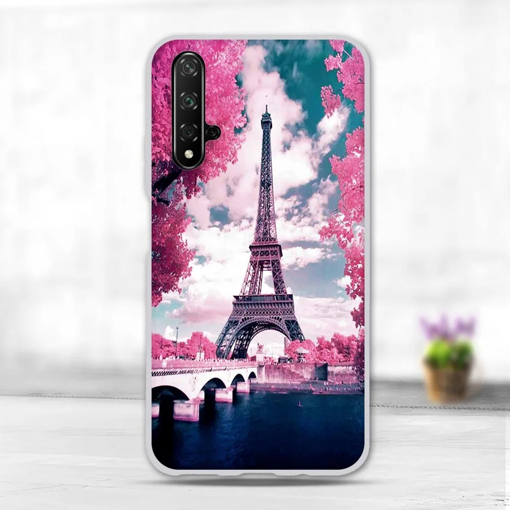Чехол для телефона huawei Honor 20 20S Pro Nova 5 T, мягкий силиконовый чехол из ТПУ для huawei Honor 20 Pro 20pro, чехол Чехол с изображением животного