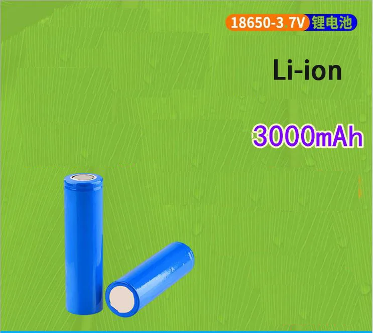 

18650 3.7V Lithium Battery 3000mAH Rechargeable Battery New Product Battery Flashlight Fan LED Light Miner's Lamp