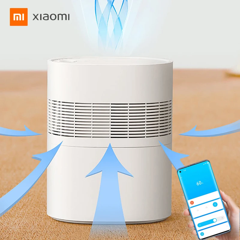 XIAOMI MIJIA увлажнитель Испарительный для дома 2.2L ароматерапия диффузор Тумана машина очиститель воздуха демпфер умный WIFI приложение|Увлажнители воздуха| | АлиЭкспресс